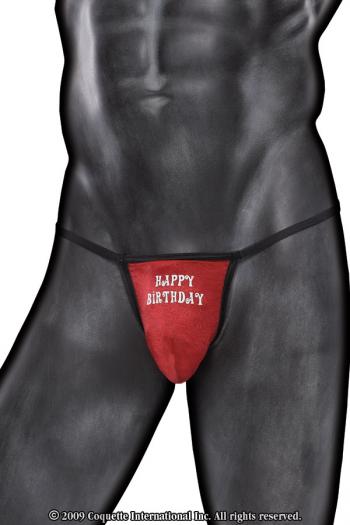 COQUETTE★コケット★プレゼントアイデア★メンズ★お誕生日★ハッピーバースデーミュージッックGストリング