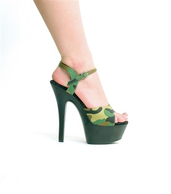 6inch Heel Cameoflauge Sandal