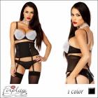 Punishment chain bra and panty set of (2-Piece Set) [Forplay / Fourplay] SM / fetish / Costume