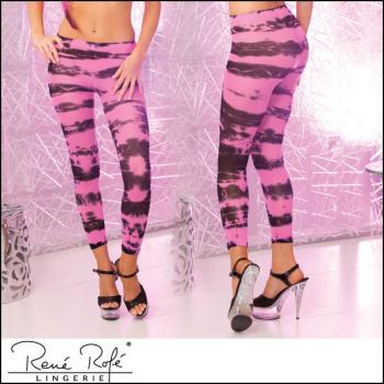 鮮やかピンクタイダイ柄レギンス【ピンクリップスティック/Pink Lipstick byレネロフェ/Rene Rofe】クラブウェア☆パーティウェア