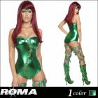 セクシーな緑のヒーロー★ロンパーコスチューム２点セット【Roma costume/ローマコスチューム】ヒーロー/コスプレ