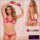 Midnight of hot pink bra set ★ [7til Midnight / Seven Til Midnight] lingerie / sexy