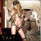 【BACI／ブラックレーベル】Gストリング、サスペンダー、アイマスクのゴージャスな情熱3点セット★