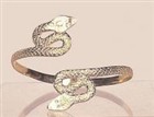 スネークアームバンド☆蛇デザインのアクセサリー（腕輪）＜全2色＞ゴールド＆シルバー