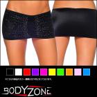 タイトスカート/ミニスカート/上質素材シャーリングマイクロミニスカート（単品）【全10色】【Body Zone/ボディーゾーン】