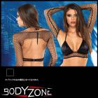 【Body Zone★（ボディーゾーン）ダンスウェア】激セクシー！！フィッシュネット付きホルタートップ♪