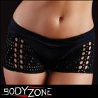 ボーイショーツ/穴あきメッシュ切替ボーイショーツ（単品）【ボディゾーン/BodyZone/ダンスウェア/衣装】ポールダンス衣装