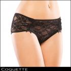 パンティ/ランジェリー/下着/ストレッチ素材フラワーレースパンティ（単品）【COQUETTE/コケット】