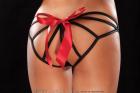 【クリスマスランジェリー】【Coquette/コケット】後ろが超セクシー☆あみ網プレゼントパンティ★