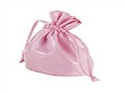 B.Pink Pat Drawstring purse