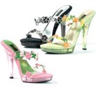 5インチヒールフラワーサンダル