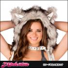 ビッグバットウルフ・オオカミのフッド単品【Jバレンタイン／GoGo　Girl】