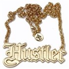 限定1名様【Hustler☆ハスラージュエリー】Hustlerロゴネックレス☆ゴールド
