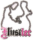 限定1名様【Hustler☆ハスラージュエリー】ネックレス☆ラスト ピンク＆ブラック