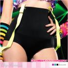 ハイウエストダンスパンツ/ネオンピンク/ターコイズ/ブラック【レッグアベニューレイブウェア/Leg Avenue Rave Wear】