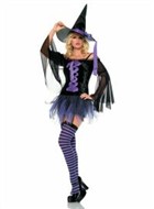 パープル☆魔女コスチューム