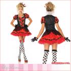 女王様/クイーン/不思議の国のアリス/ハートの女王様ドレスコスチューム2点セット【Leg Avenue Costume/レッグアベニューコスチューム】