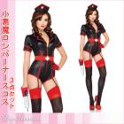 セクシーナースコスチューム/看護婦/ハロウィンコスチューム★小悪魔セクシーナース3点セット by レッグアベニュー