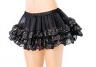 LEG AVENUE COSTUME★レッグアベニューコスチューム★スパンコールトリムフリルペチコート