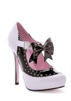 【Leg Avenue Shoes（レッグアベニューシューズ）】レトロ感が超かわいい♪ヨーロッパ調プラットフォームサンダル★（約13センチヒール）