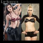 ダブルホルターネックのセクシーブラ【超絶クール★アウター】（Lip Service/リップサービス）