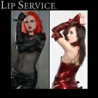 バックル付ジップアップロンググローブ【超絶クール★グローブ手袋】（Lip Service/リップサービス