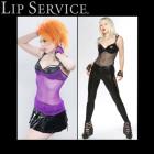 【Lip Service★（リップサービス）】セクシーなフィッシュネット素材♪メッシュキャミトップ★