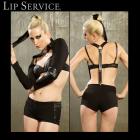 取り外し可能サスペンダー付きショートパンツ/ショーツ【超絶クール★ホットパンツ】（Lip Service/リップサービス）