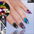 【ncLA/エヌシーエルエー】ダイヤモンド/オーロラ/ネイルシール/ネイルラップ/ネイルアート/