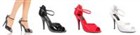 SEDUCE-204, 5inch PEEP TOE ANKLE STRAP SANDAL