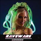 【Rave Wear☆（レイブウェア）】激発光！！ライトアップシリーズ♪光るドレッドの様なヘッドアクセ★