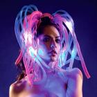 【Rave Wear☆（レイブウェア）】激発光！！ライトアップシリーズ♪光るドレッドの様なヘッドアクセ★