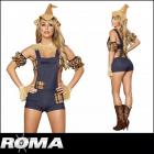 オズの魔法使い★ロンパーカカシコスチューム６点セット【Roma/ローマコスチューム】ディズニー/オズの魔法使い/フェアリーテール