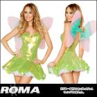 妖精/フェアリーテール/フェアリー　キュート フェイスティフェアリーコスチューム2点セット　【ローマコスチューム/Roma Costume】