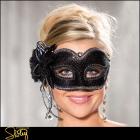 【シャーリーオブハリウッド/Shirley of Hollywood】マスク/コスチューム/スパンコールの輝き☆ブラックマスク