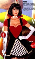 ハートの女王様コスチューム