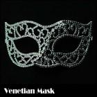 【Venetian Mask/ベネチアンマスク】ヴェネチアンマスク/仮面/ラインストーン/ゴージャス